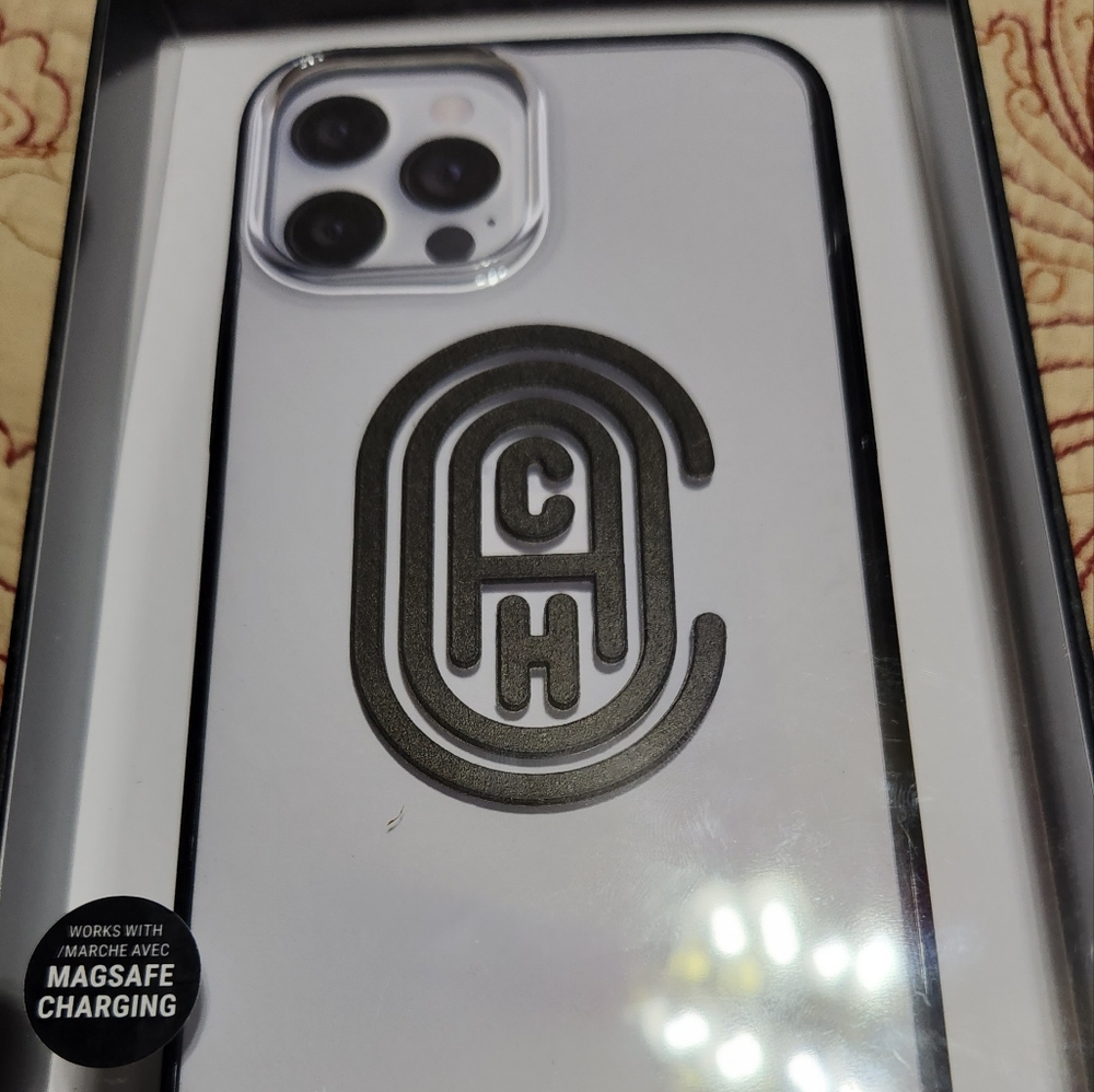 NEW STILL IN BOX IPONE  12 PRO MAX PROTECTIVE CASE. COACH